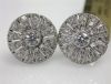 Diamond Cluster Earrings