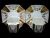 Moustache Cup German His and Hers Cup and Saucer Set