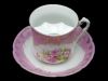Moustache Cup German Rose Motif