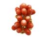 Coral and Ruby Ring