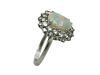 Vintage Opal and Diamond Ring