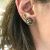 Retro Diamond Earrings