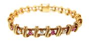 Tiffany & Co. Ruby and Diamond Bracelet