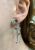 Earrings 18Karat White-Gold Blue Topaz
