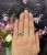 Vintage Emerald and Diamond Ring