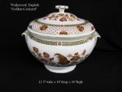 Soup Tureen, Wedgwood Golden Cockerel