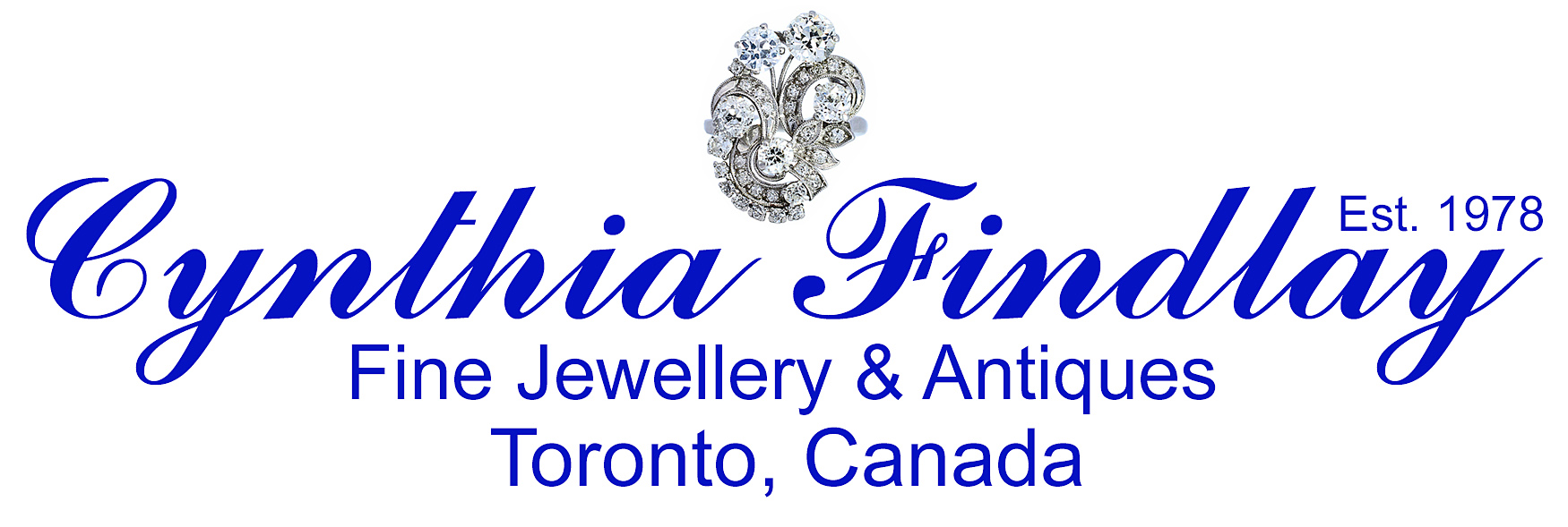 Vintage Sapphire Brooches | Estate Sapphire Brooches | Cynthia Findlay Fine Jewellery & Antiques