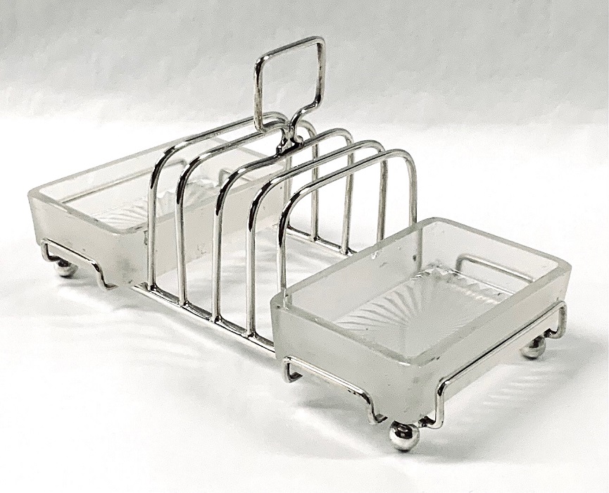 Art Deco Silver Plate Toast Rack | Cynthia Findlay Fine Jewellery ...