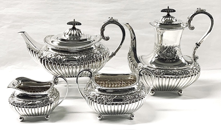English_Sterling_Silver_Tea_Se