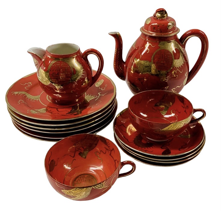 Japanese Porcelain Tea Set