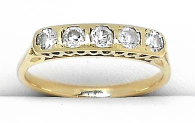 Married in 1893 and this ring was Bertha’s engagement ring