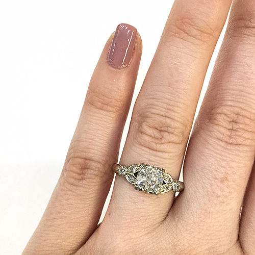 Antique Edwardian Diamond Engagement Ring