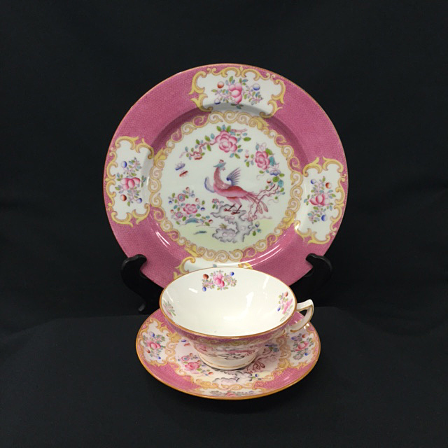 Pink Cockatrice by Minton | Cynthia Findlay Fine Jewellery & Antiques