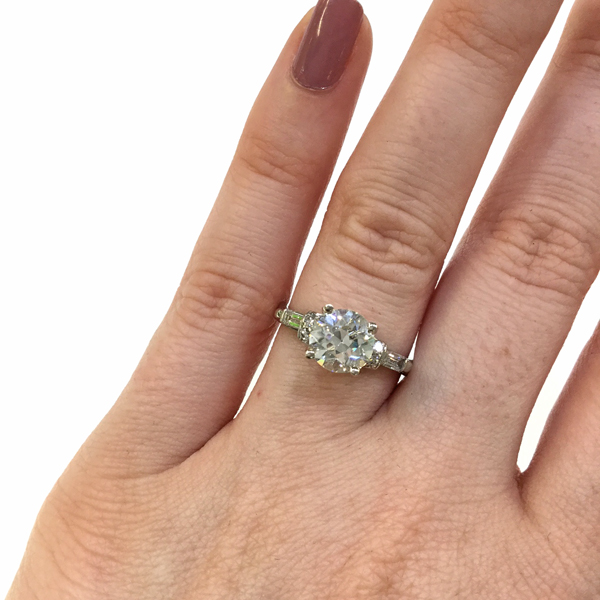 Vintage Diamond Engagement Ring