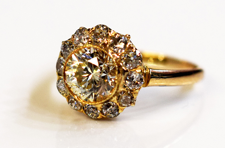 Antique Diamond Engagement Ring