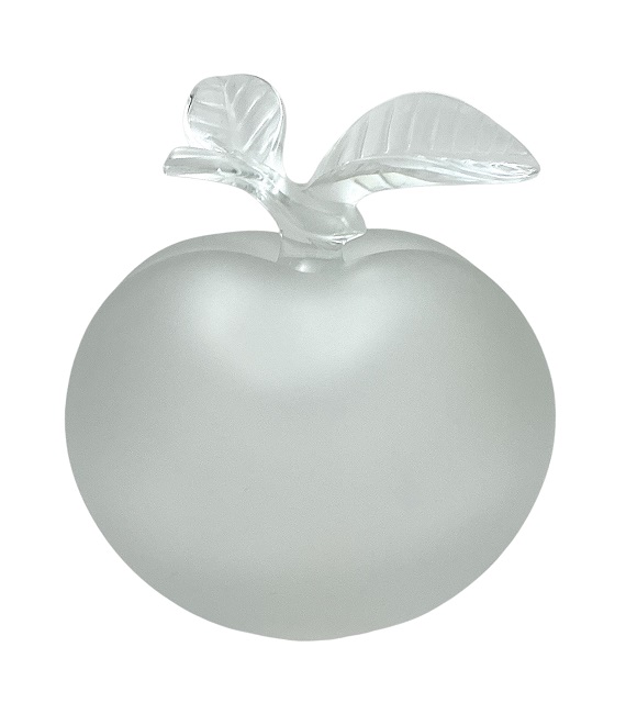 Lalique ラリック クリスタルガラスGrande Pomme香水瓶 Lalique France Grande Pomme Perfume Bottle, Model # 11646