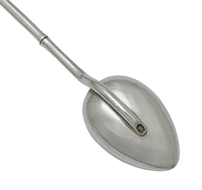 Silver Ice Tea Spoons / Straws, Tack Hing, Hong Kong | Cynthia