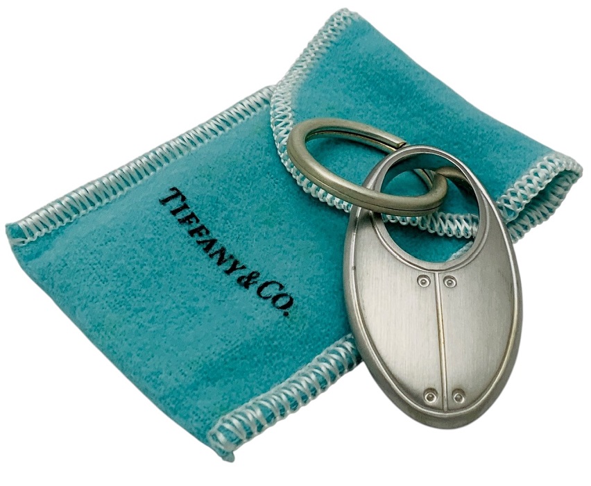 Tiffany Streamerica ステンレススチール キーホルダー希少 Tiffany & Co. Streamerica Curviline Sterling Silver Key Ring