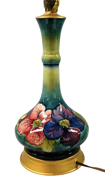 Moorcroft Lamp Anemone Pattern | Cynthia Findlay Fine Jewellery
