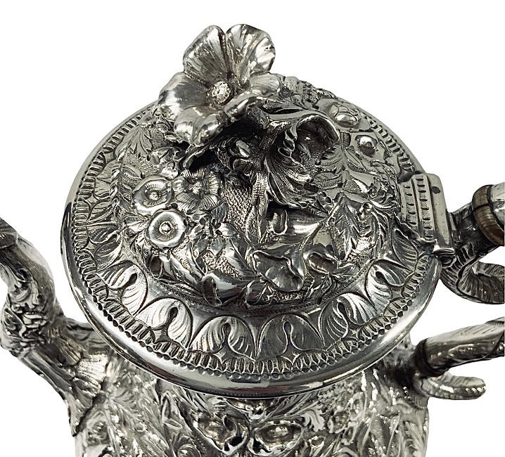 Samuel Kirk & Son Company Sterling Silver 5 Piece Tea And Coffee
