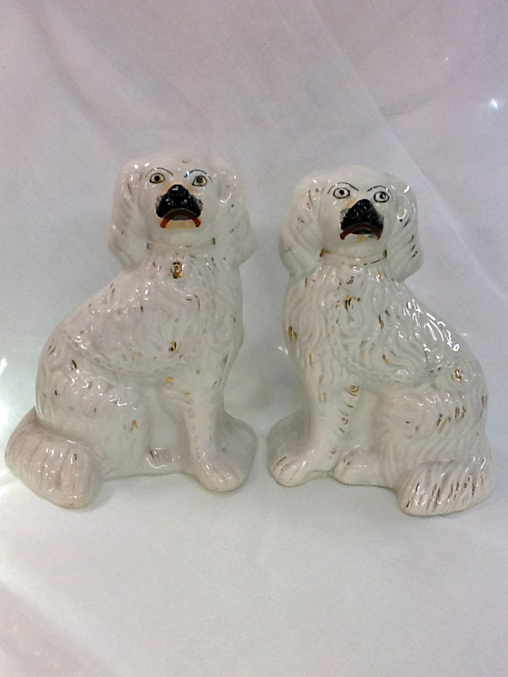 Pair of Staffordshire Spaniels