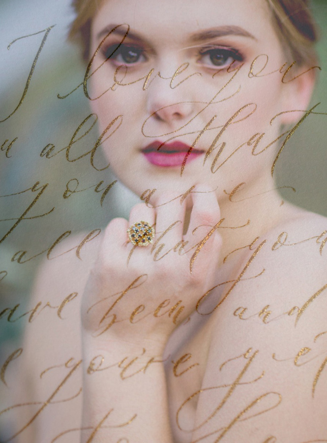 2018 - Wedding / Bridal Photo Shoots That Featured Decorative Objects And Jewellery From Cynthia Findlay - Model