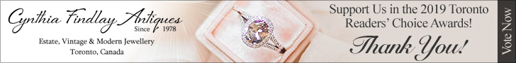 Vote For Cynthia Findlay Fine Jewellery & Antiques 2019 Readers' Choice Awards!