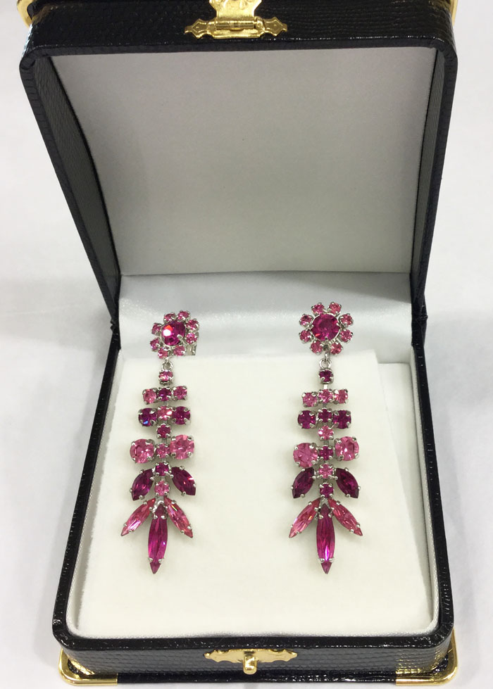 Sherman earrings in a box