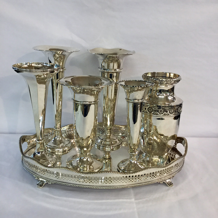 Additional Assorted Silver Vases