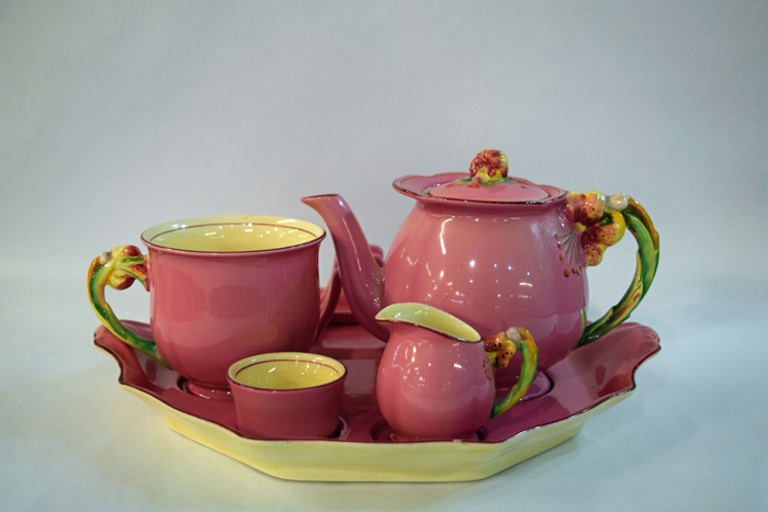 Vintage Royal Winton Pink Breakfast Set