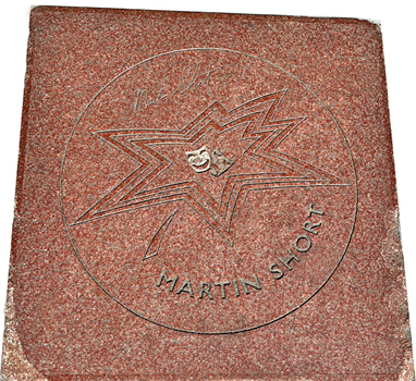 Martin Short's Star On Canada's Walk Of Fame - Congratulations!