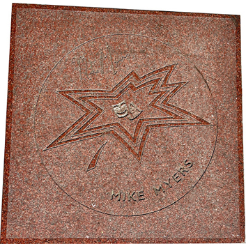Mike Myers Star On Canada's Walk Of Fame - Congratulations!