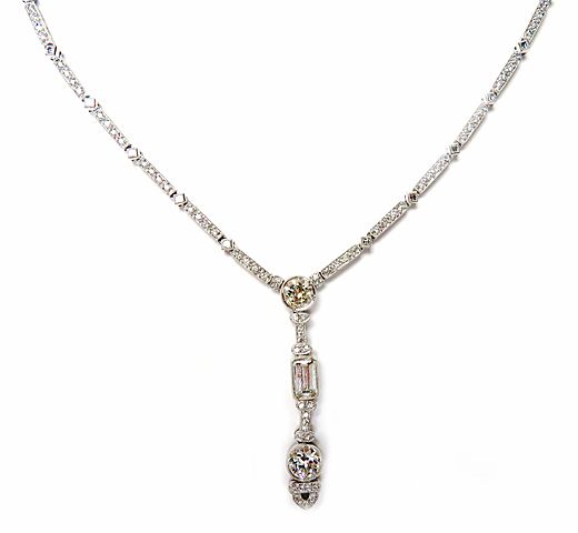 Vintage Diamond Necklaces