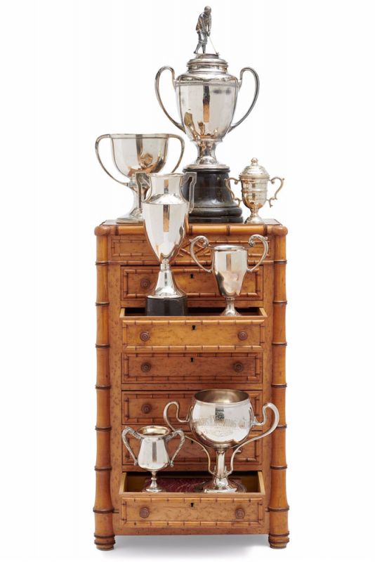 Antique and Vintage Silver Plate Trophies