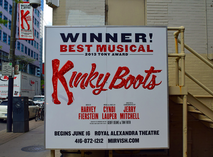 Kinky Boots Sign