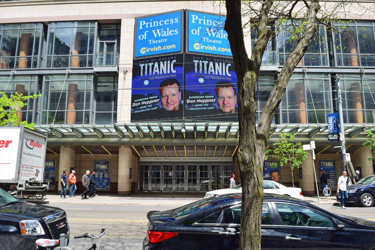 Titanic at The Princess of Wales Billboard