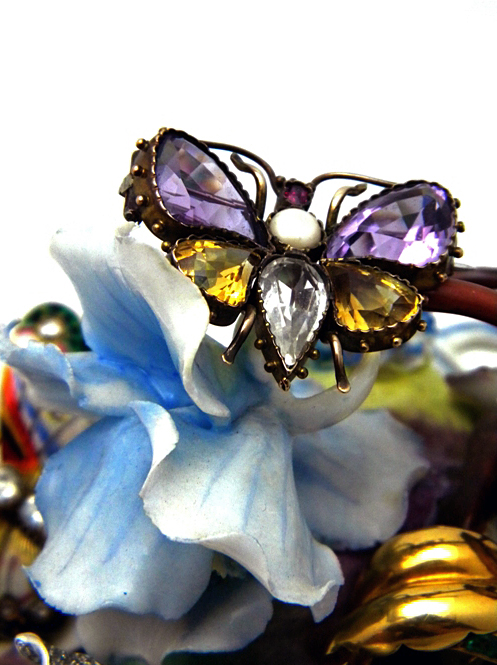 Victorian Butterfly Brooch