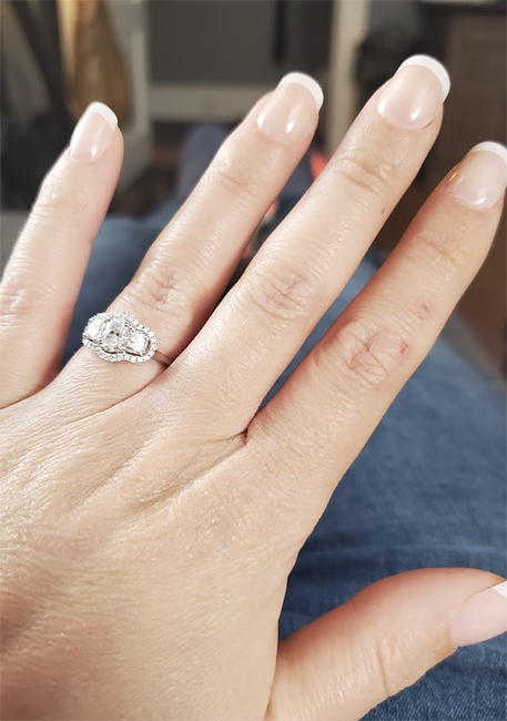 Congratulations Christine and Partner