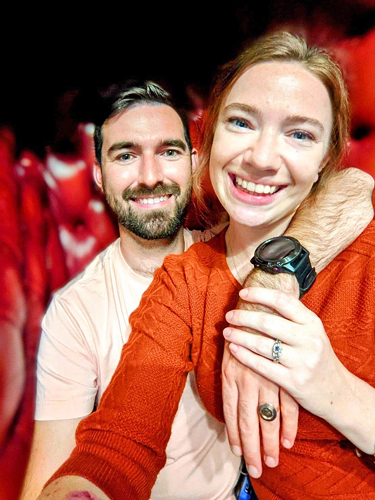 Congratulations Jennifer and Ryan on your engagement