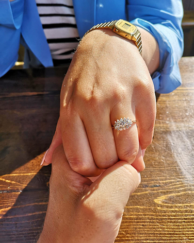 Congratulations to Eliza and Ben on your engagement