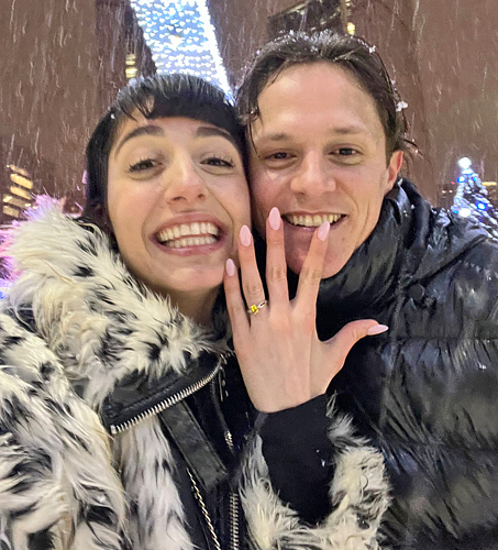 Congratulations to Sam and Giulia on your engagement
