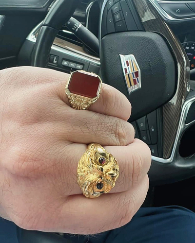 We are thrilled you love your new ring Ryan, thank you for sending the pictures