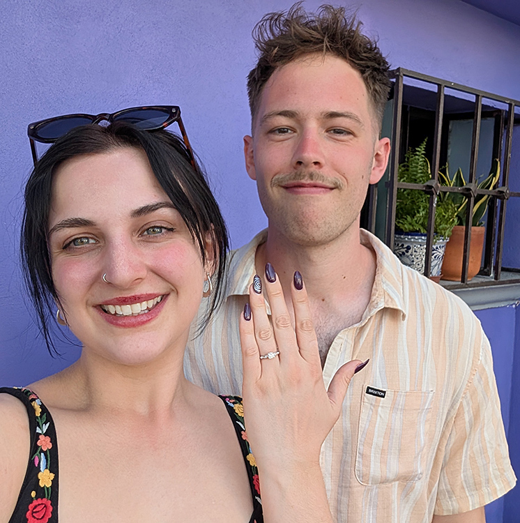 Congratulations to Josh and Sophie. See their pictures and others on our romance and review page.
