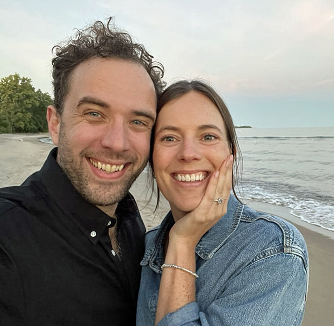 Congratulations to Julian and Katy on your engagement. We wish you a lifetime of beautiful memories together.