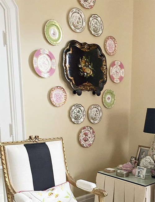 Rare Collector Plates Wall Display