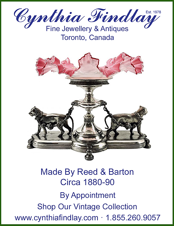 Cynthia Findlay Fine Jewellery & Antiques advertisement in Ornamentum magazine (Fall/Winter 2025)