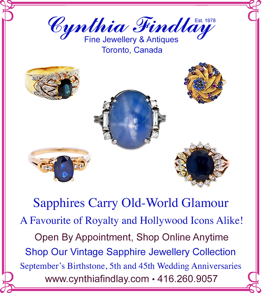 Sapphires Carry Old-World Glamour, A favourite of Royalty and Hollywood Icons Alike! 