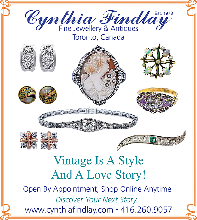 Vintage jewellery is a style and a love story. Discover your next story...