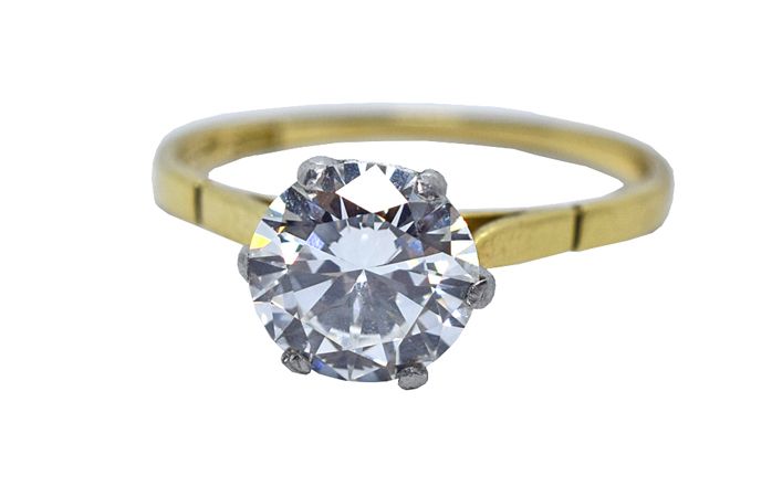 A Solitaire Diamond Ring